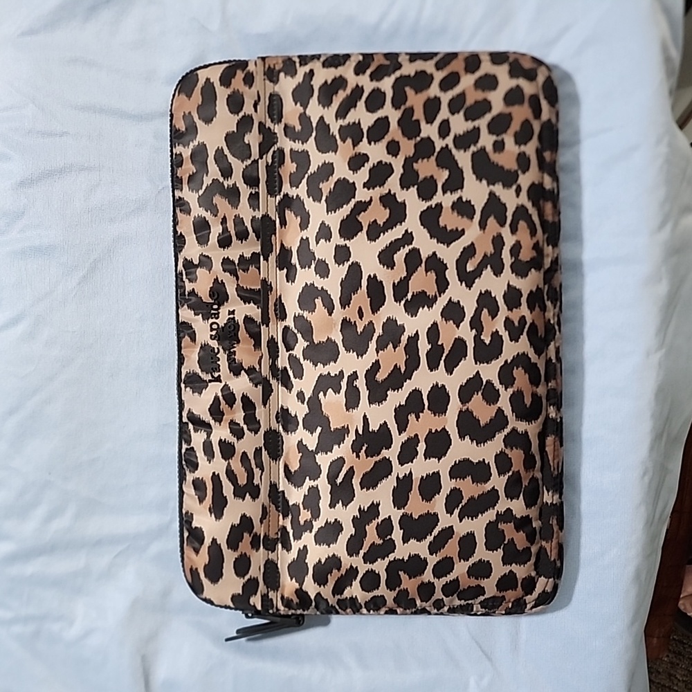 Kate Spade Leopard Print Laptop Case
